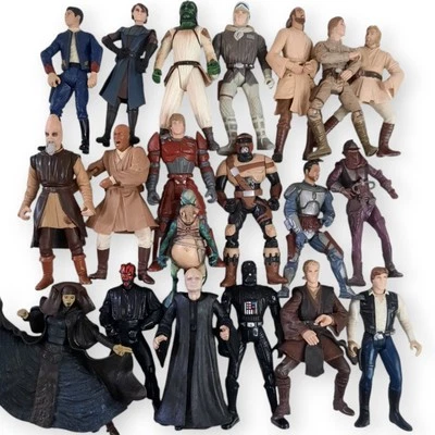 Star Wars Mix Action Figure Bundle Lot 1990s POTF Jedi Empire Collection 02 VTG. - Image 1 of 4