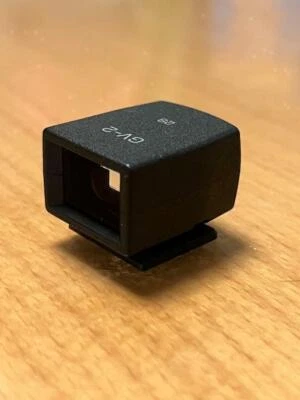 RICOH External mini finder GV-2 175090 For GR 28mm Camera Viewfinder Black - Image 1 of 3