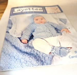 Leisure Arts Sweet Layettes to Knit By Carole Prior EB - Imagen 1 de 2