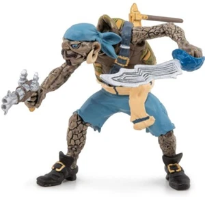 Turtle Mutant Pirate - Altezza 3,25" - Papo Action Figure Pirate #39481 Nuovo con scatola - Foto 1 di 2