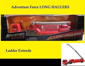 Camión de bomberos rojo raro. Extensiones de escalera. Maíz Adventure Force. Camiones de larga distancia. ¡NUEVO! - Imagen 1 de 6