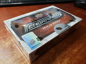 2019-20 Upper Deck ENGRAINED Hockey Factory Sealed Hobby Box - Picture 1 of 2