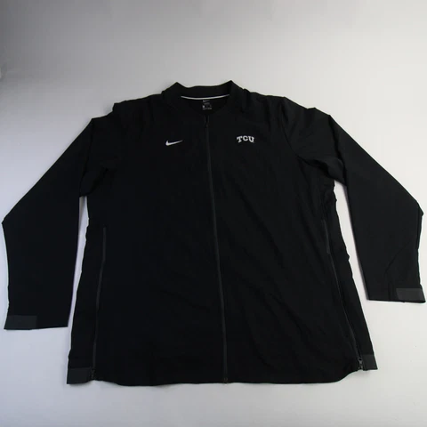 TCU Horned Frogs Nike Jacket Men's Black Used Cover