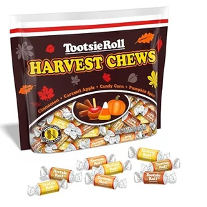 Tootsie Harvest Chews Individually Wrapped Peanut Free 11.5 Oz (2 packs) - Picture 1 of 3