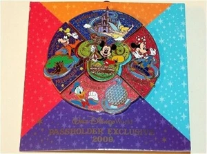 OC Disney pin Set WDW Icon Park Puzzle AP Mickey Minnie Donald Goofy Tinker Bell - Picture 1 of 2