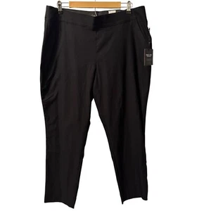 Simply Vera Vera Wang Black Skinny Ankle Pants Sz XXL Mid Rise Rayon/Nylon/Span - Picture 1 of 12