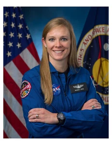 NASA Astronaut Nichole Ayers 8x10 Portrait Photo On 8.5" x 11" - Picture 1 of 1