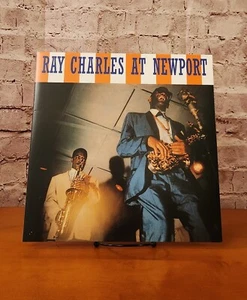 Ray Charles At Newport 2017 Vinyl LP Record Deluxe Edition Reissue 180G Import - Picture 1 of 10