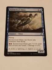 Stormcloud djinn Time Spiral: Remastered uncommon mtg Card NM Condition