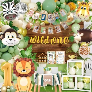 Wild One Birthday Decorations, 1St Birthday Decorations for Boy or Girl, Photo B - Picture 1 of 12