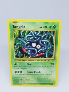 POKEMON CARD NON HOLO TANGELA 8/108 COMMON LP LIGHT PLAY XY EVOLUTIONS 2016