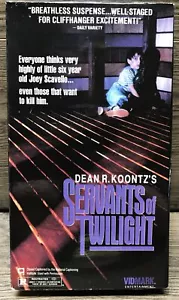 SERVANTS of TWILIGHT (VHS 1991) DEAN R. KOONTZ’S Jarrett Lennon, Bruce Greenwood - Foto 1 di 4