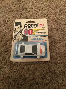 Vintage 1976 Corgi Junior 007 James Bond 60 Lotus Esprit - Picture 1 of 5