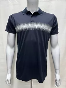 Woodworm Golf Blue Short Sleeve Polo Shirt Polyester Medium - Picture 1 of 7