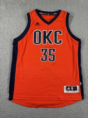 Camiseta deportiva Kevin Durant Oklahoma City OKC Thunder Adidas Swingman jóvenes niños grande Foto 1 de 4