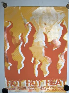 Hot Hot Heat 2007 Poster Emos Bedoun Soundclash De Novo Dahl Signed - Picture 1 of 5