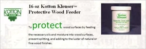HOME RENTAL RESTORATION KOTTON KLENSER ANTIQUE WOOD FEEDER RESTORING OILS 16 OZ - Photo 1 sur 6
