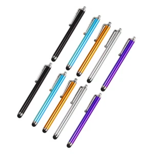10 Pcs Cell Phones Rubber Tips Stylus Touch Capacitive Pen Pens for Screen - Picture 1 of 12