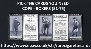 COPE - BOXERS (51-75) - ELIGE LAS CARTAS QUE NECESITES - Imagen 1 de 9