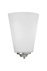 Progress Lighting P7092-LED 8"W LED Wall Sconce - Nickel BRAND NEW OPEN BOX - Picture 1 of 7