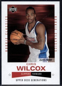 2002-03 Upper Deck Generations #200 Chris Wilcox #/999 - Foto 1 di 2