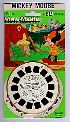1990s VIEW-MASTER #3004 "WALT DISNEY'S MICKEY MOUSE" 3-REEL RACK PACK - Image 1 of 3