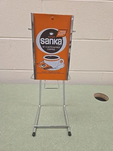 Vintage Instant Sanka Display, 15"H x 6" x 6.50" - Picture 1 of 5
