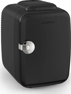 Mini Fridge 4 Liter/6 Can Portable Cooler and Warmer Personal Fridge Cosmetics - Picture 1 of 68