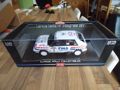 1/18 SUN STAR LANCIA DELTA HF INTEGRALE SANREMO RALLY 3119 Excellent Condition - Image 1 of 4