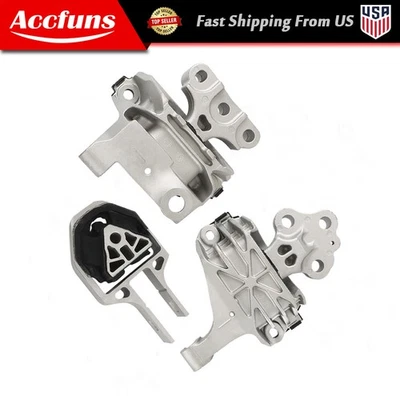 Kit de 3 soportes de motor y transmisión para Dodge Dart 2013 2014-2016 2,0 L 2,4 L Foto 1 de 4