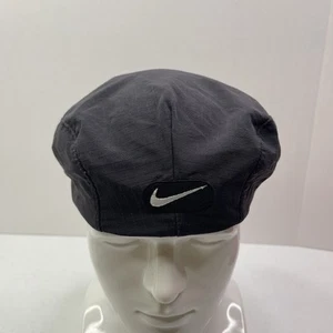 Cappello berretto Nike grigio Swoosh grande newsboy vintage anni 90 avant garde berretto USA - Foto 1 di 6
