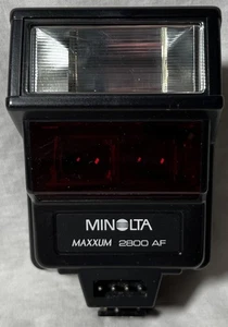 Flash para cámara AF Minolta Maxxum 2800 con montaje en zapata - Imagen 1 de 7