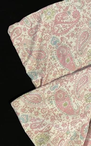 Pottery Barn Kids Pink Brooklyn Floral Flower Paisley Full Queen Duvet Cover - Picture 1 of 6