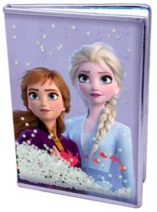 A5 Premium Notizbuch FROZEN 2 - Snow Confetti ca15x21cm Liniert NEU SR72875 - Picture 1 of 1