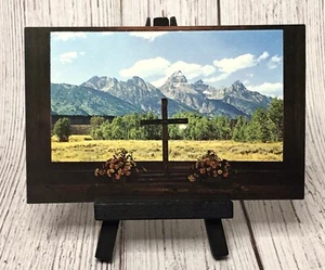 Grand Teton Kapelle der Verklärung - Elch, WY Wyoming Postkarte - Bild 1 von 4