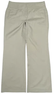 J Crew Favorite Fit Flared Leg Dress Pants Womens (12) Linen Cotton Blend Beige - Picture 1 of 6
