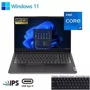 Lenovo V15 G4 Notebook 15,6" Intel i7-1355U @5GHz 16GB DDR4 256GB SSD FHD Win 11 - Bild 1 von 6