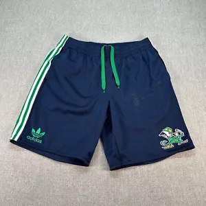 Vintage Adidas Notre Dame Fighting Irish Shorts Mens XL Lined Mesh Athletic - Picture 1 of 9