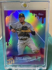 2020 Topps X Steve Aoki  Manny Machado Pink Frosting Holo /10