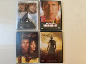 DVD Bundle Braveheart, Patriot, Gladiator, Titanic - Bild 1 von 1