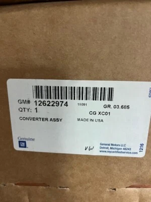 GM Catalytic Converter 12622974 Made in USA - Image 1 of 3