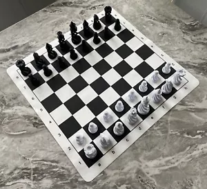 🏆 Ultimate 3D Printed Spiral Chess Set - Tournament Ready with Travel Bag - Picture 1 of 9