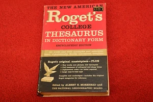The New American Roget's College Thesaurus in Dictionary Form Hardcover 1975 Ed - Picture 1 of 9