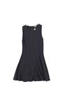 Jack Wills Womens Midi Dress Uk 8 Grey Cotton With Other