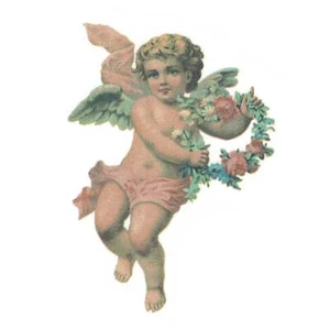 Cherub Overglasur Keramik Aufkleber - Bild 1 von 1