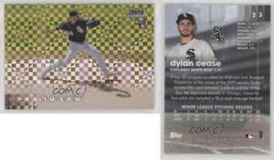 2020 Topps Stadium Club Chrome X-Fractor Dylan Cease #23 Rookie RC