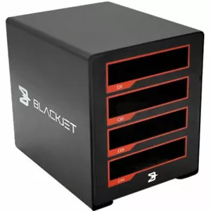 BLACKJET Thunderbolt 3 4-Bay Cinema Dock System - Picture 1 of 5