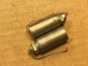 2 NOS Vintage .1 uf 400v Pyramid Vitamin Q Capacitors TEST GOOD - Picture 1 of 7