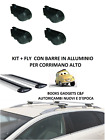 Per Chevrolet Nubira I Sw (97>04) Kit Barre In Alluminio Portatutto (Rail Aperti