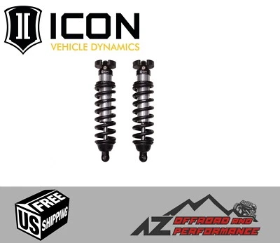 Enrolladores de viaje ICON delanteros 2,5 VS Ext para 96-04 Toyota Tacoma / 96-02 4Runner Foto 1 de 3